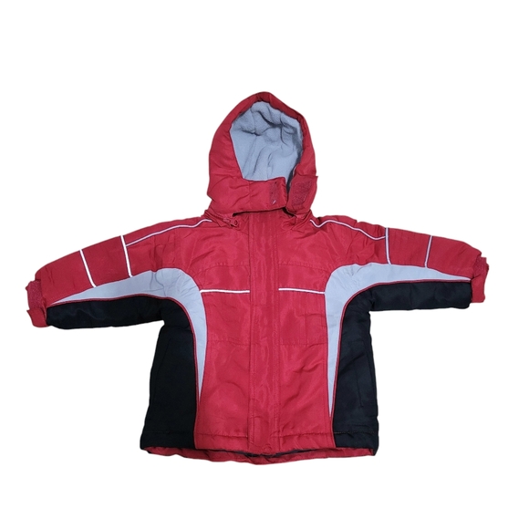 Faded Glory 3 in 1 System Boys Ski Snow Coat Red Size 12 Months - Picture 1 of 6